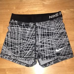 Nike pro athletic shorts